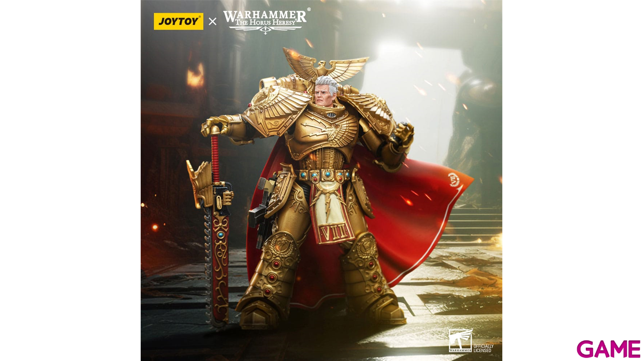 Figura Warhammer The Horus Heresy Imperial Fists Rogal Dorn Primarch of the 7th Legion  de 12 cm-1