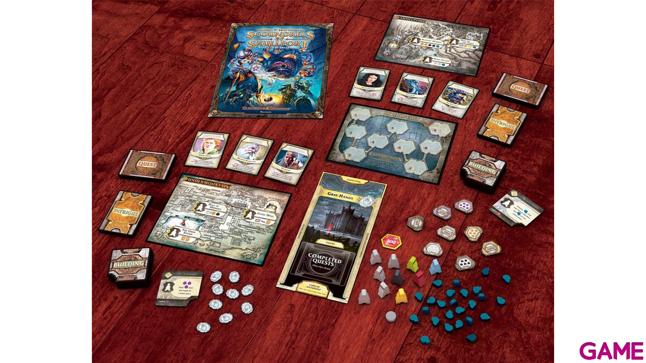 Juego de mesa Dungeons & Dragons Lords of Waterdeep: Scoundrels of Skullport Expansion (inglés)-0