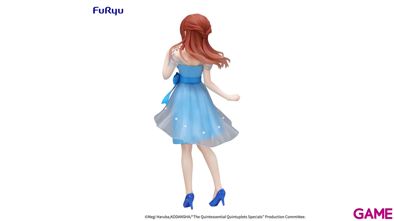 Figura The Quintessential Quintuplets Trio-Try-iT Nakano Miku Pastel Dress Ver. de 21 cm-3