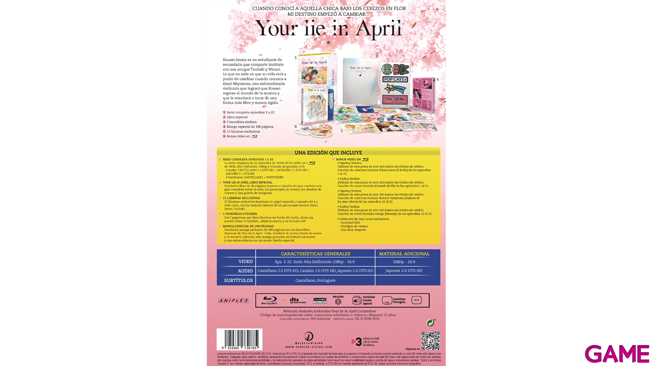 Your Lie in April - Edición Coleccionista A4 Edición 2025-0