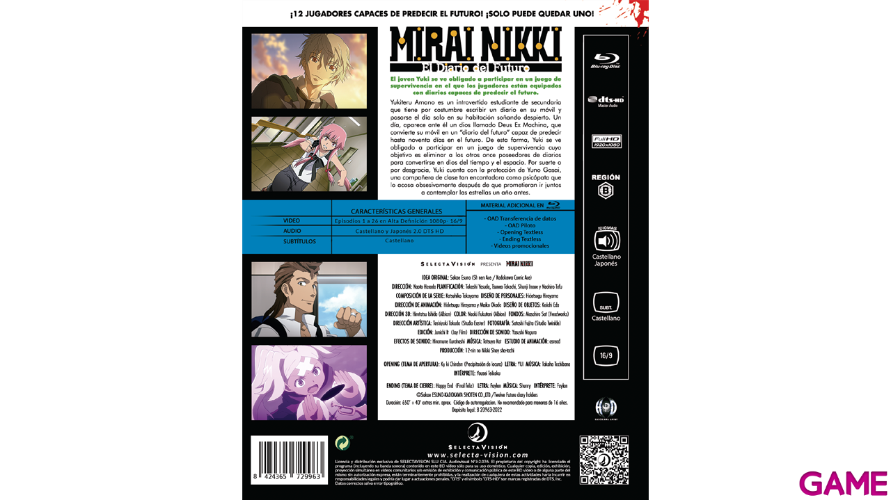 Mirai Nikki - Serie Completa-1