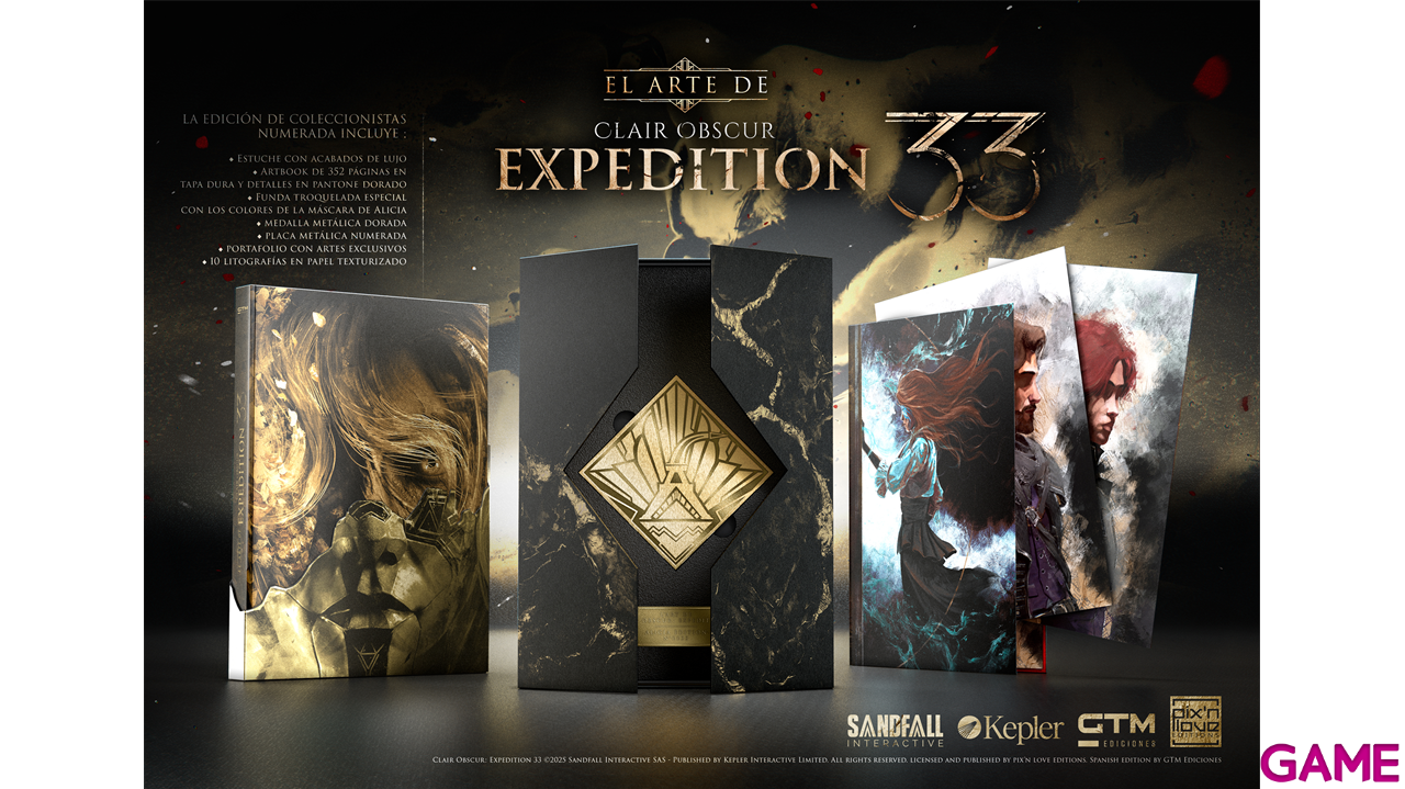 El Arte de Clair Obscure Expedition 33 Edición Coleccionista-0