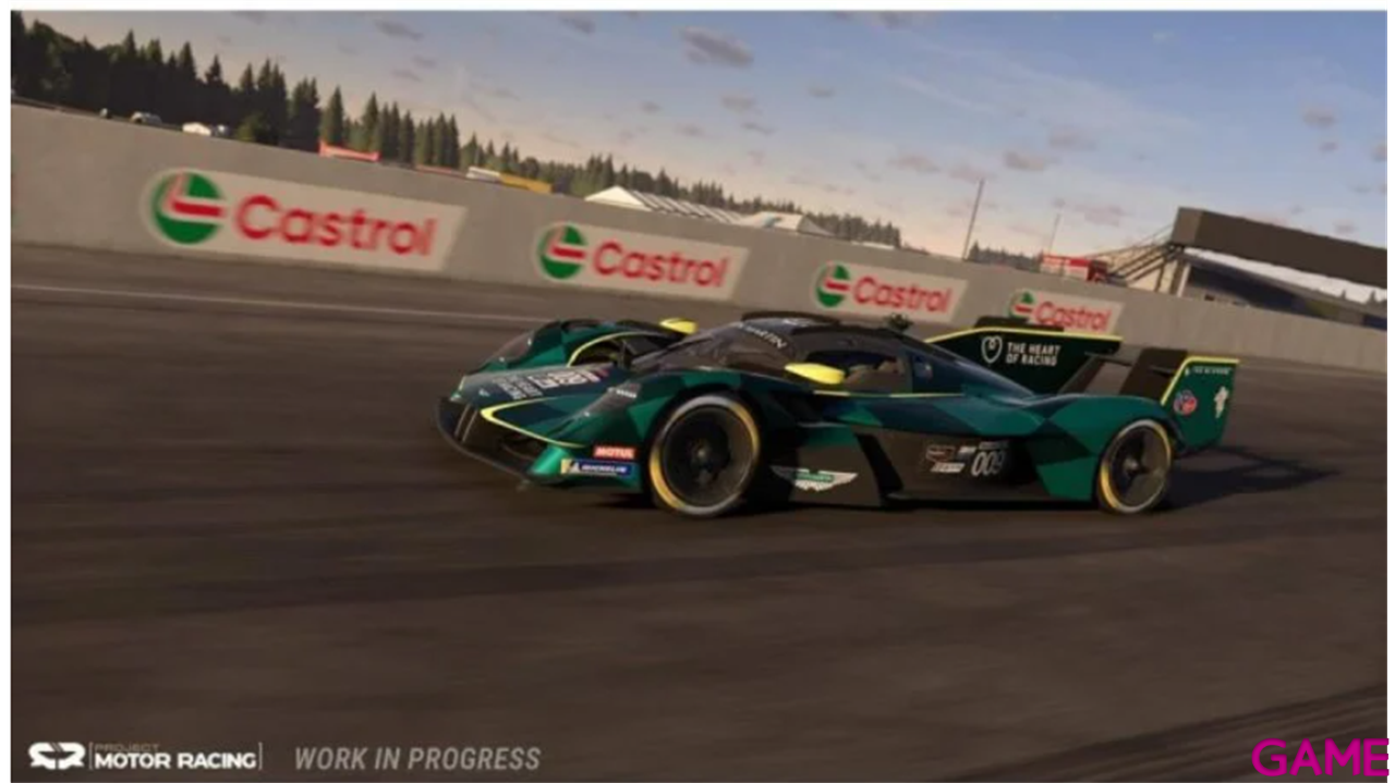 Volante Thrustmaster T128 + juego Project Manager Racing de PS5-1