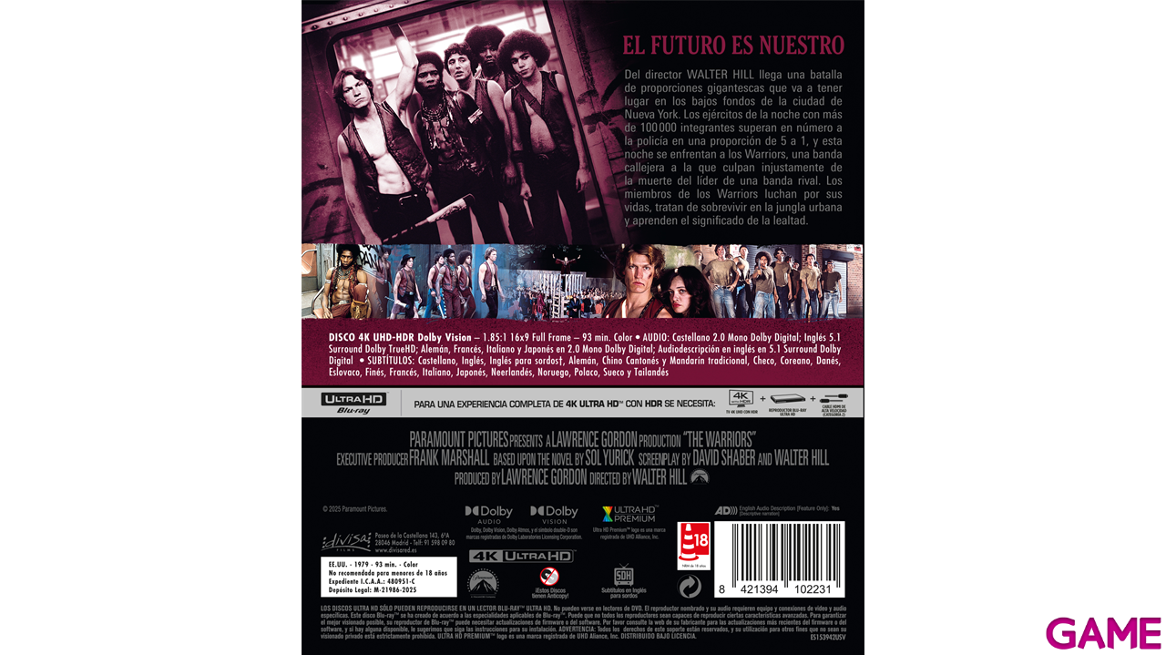 The Warriors (Los Amos de la Noche) 4K-0