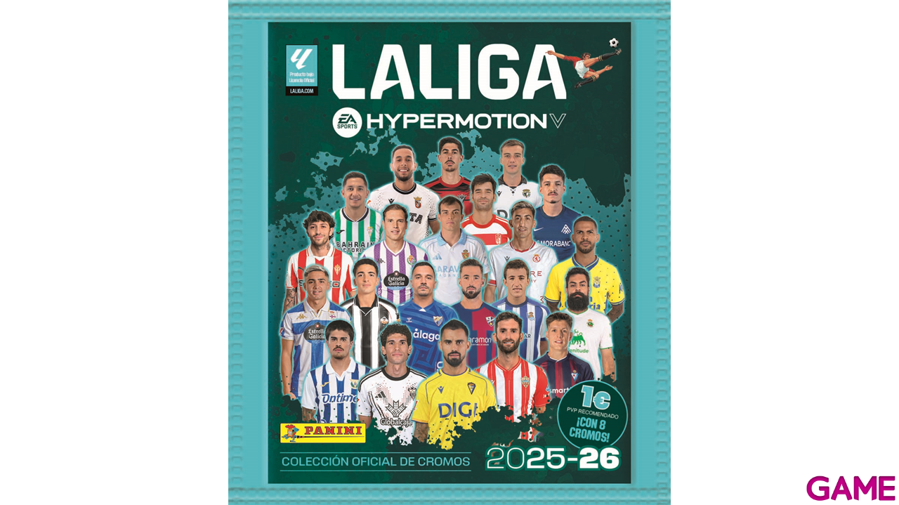 Sobre de cromos Liga Hypermotion 2025-2026-0
