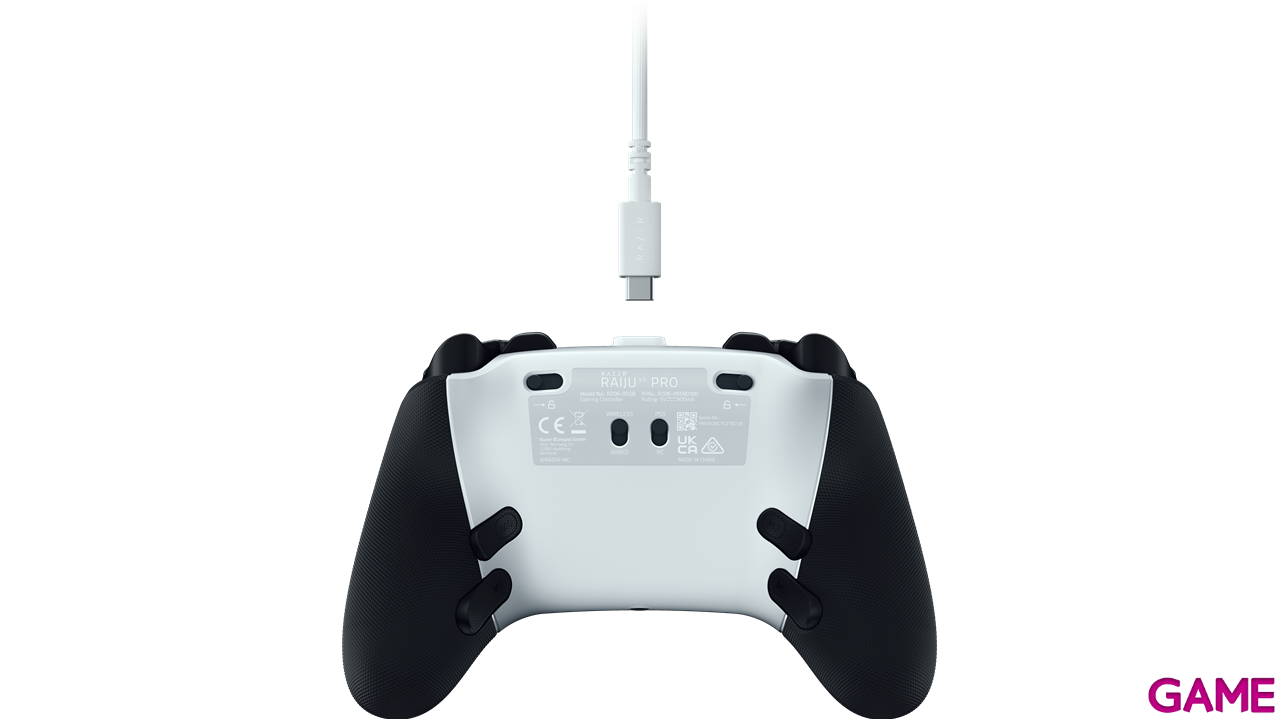 Razer Raiju V3 Pro Blanco PC - PS5 - Controller-5