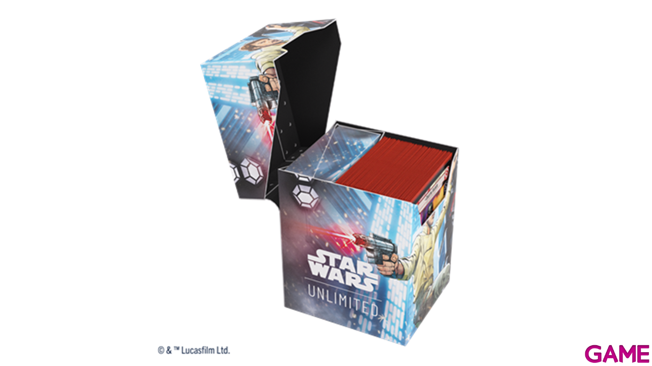 Caja de almacenaje para 60 cartas Star Wars Unlimited Cassian / Dedra-2