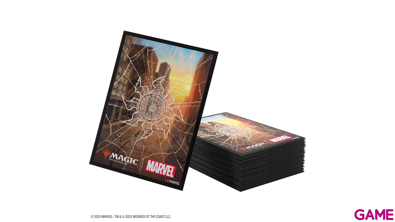 Funda de cartas Magic The Gathering Marvel´s Spider-Man Plains (105 uds)-1