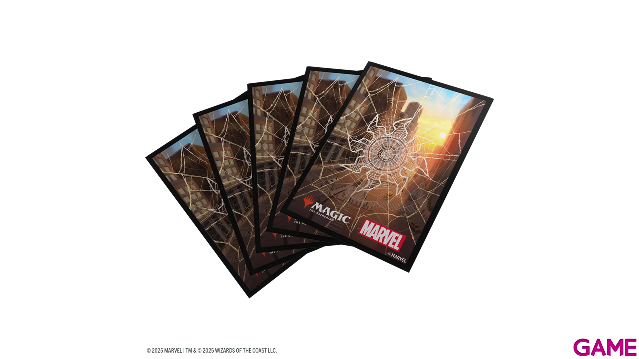 Funda de cartas Magic The Gathering Marvel´s Spider-Man Plains (105 uds)-2