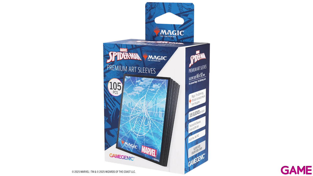 Funda de cartas Magic The Gathering Marvel´s Spider-Man Island (105 uds)-0