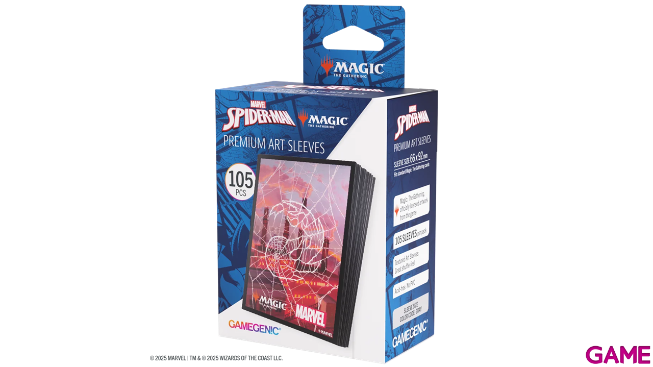 Funda de cartas Magic The Gathering Marvel´s Spider-Man Mountain (105 uds)-2