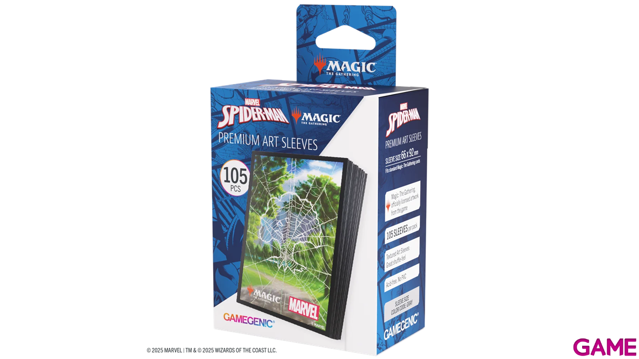 Funda de cartas Magic The Gathering Marvel´s Spider-Man Forest (105 uds)-2
