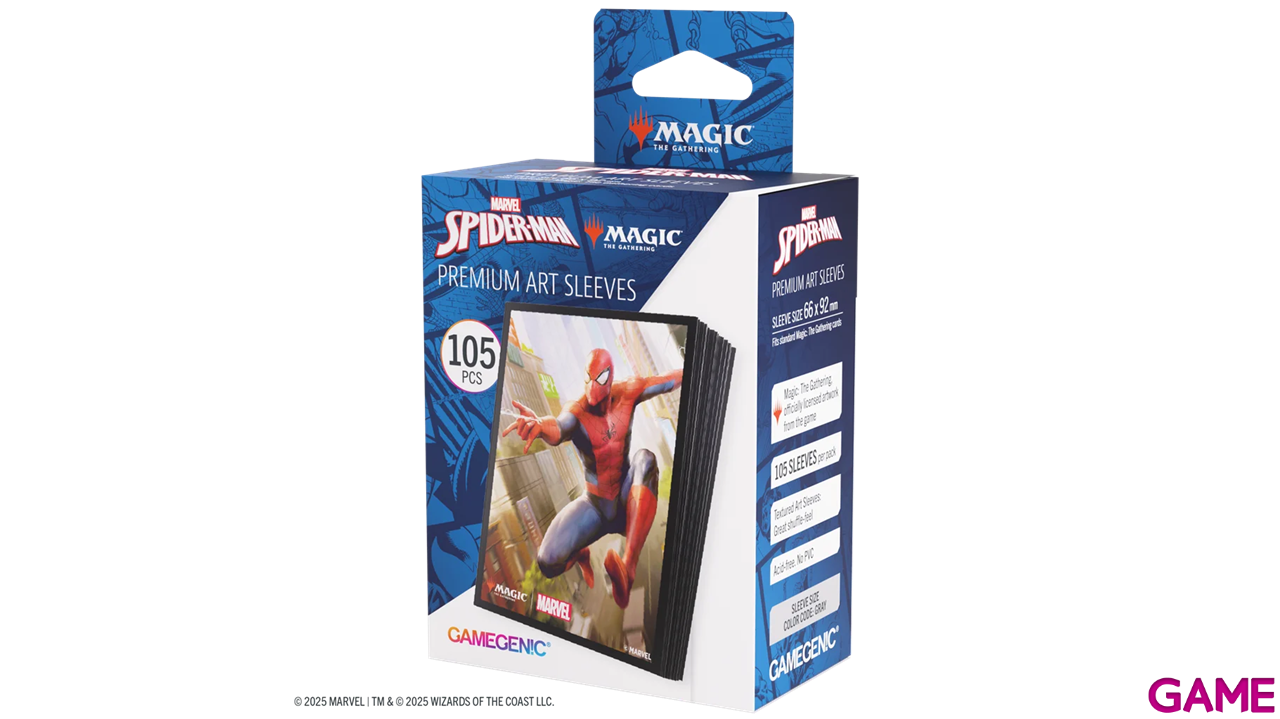 Funda de cartas Magic The Gathering Marvel´s Spider-Man (105 uds)-0