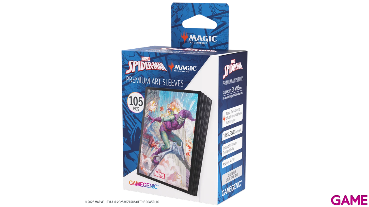 Funda de cartas Magic The Gathering Marvel´s Spider-Man Green Goblin (105 uds)-2