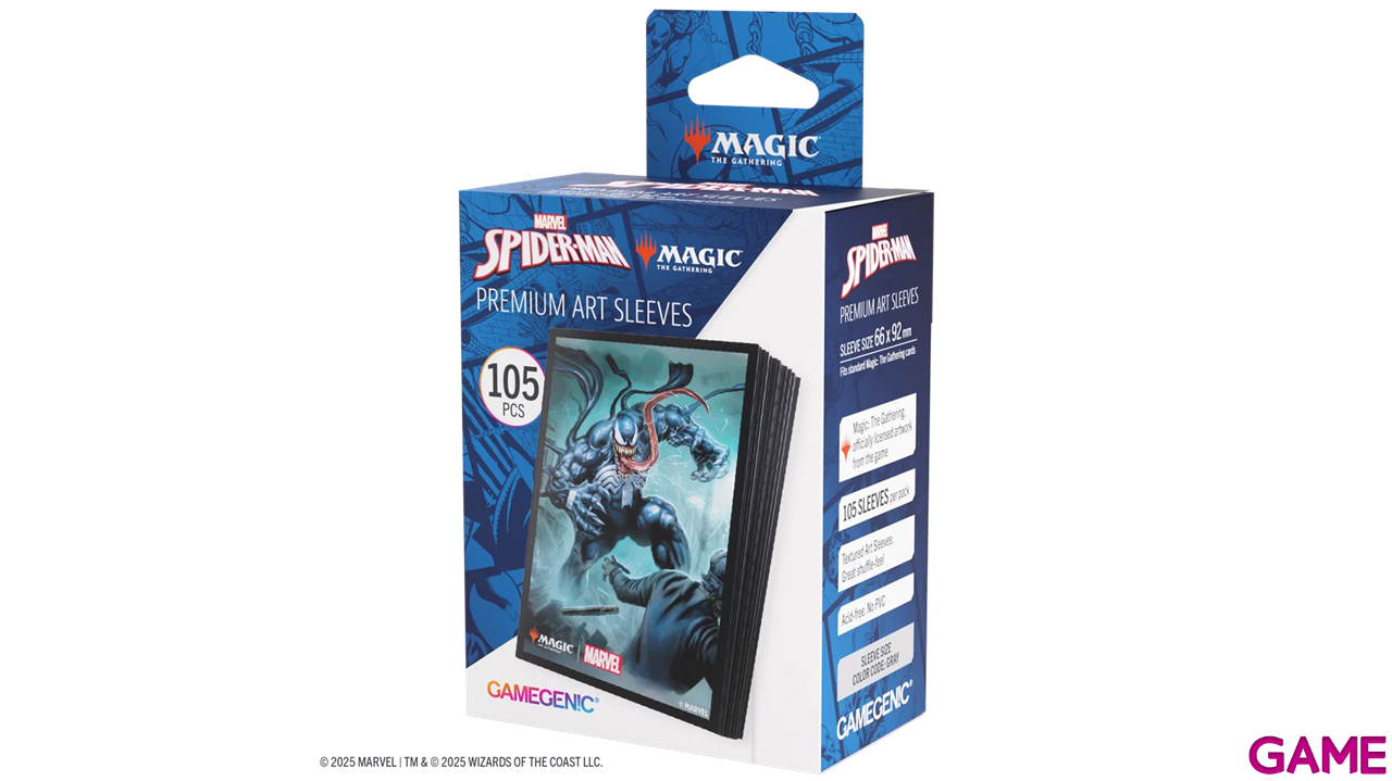 Funda de cartas Magic The Gathering Marvel´s Spider-Man Venom (105 uds)-2