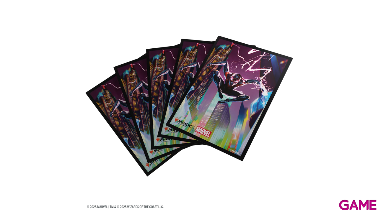 Funda de cartas Magic The Gathering Marvel´s Spider-Man Miles Morales (105 uds)-1
