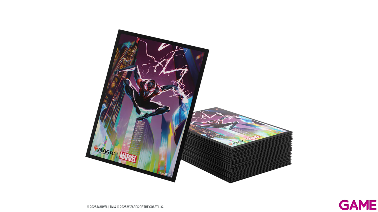 Funda de cartas Magic The Gathering Marvel´s Spider-Man Miles Morales (105 uds)-2