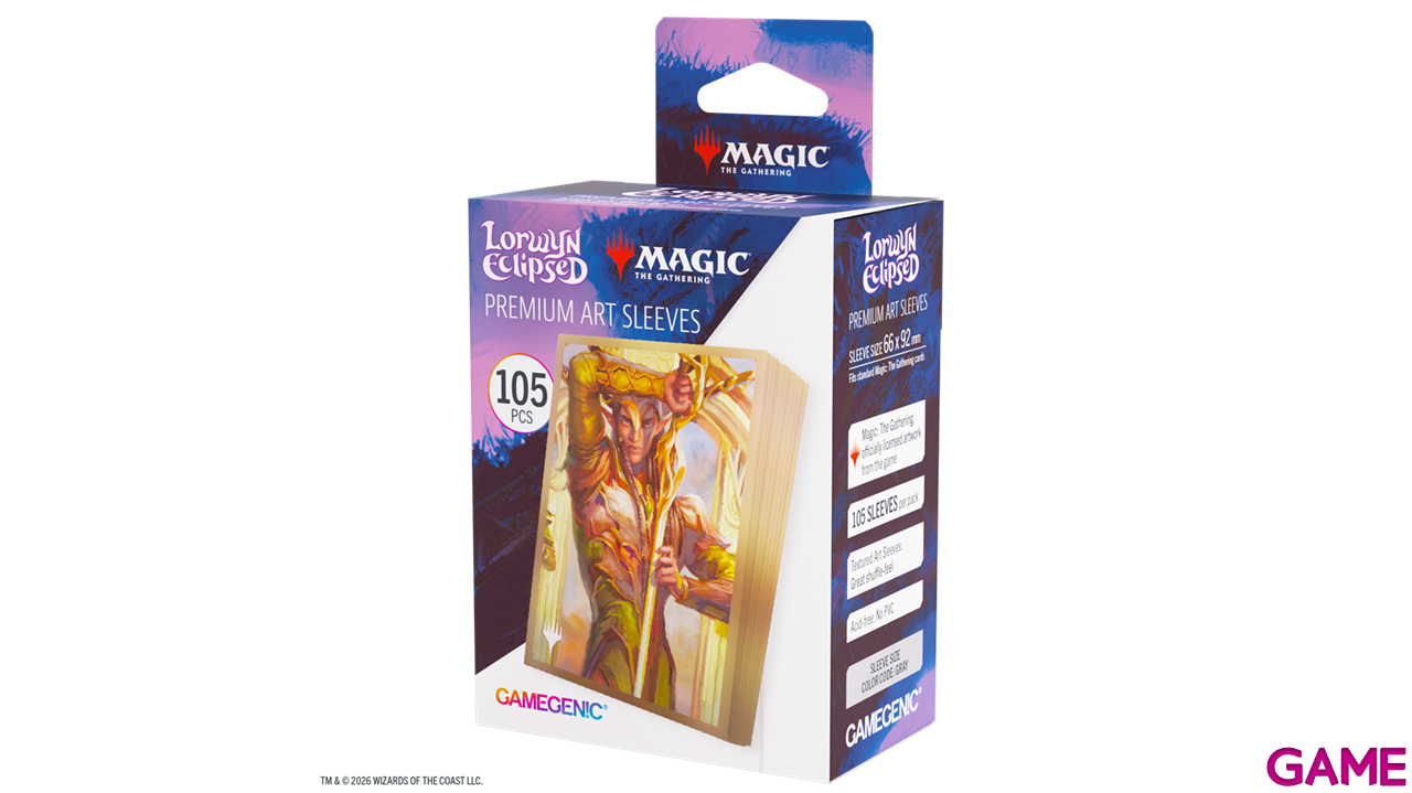 Funda de cartas Magic The Gathering Lorwyn Eclipsed Morcants Loyalist (105 uds)-5