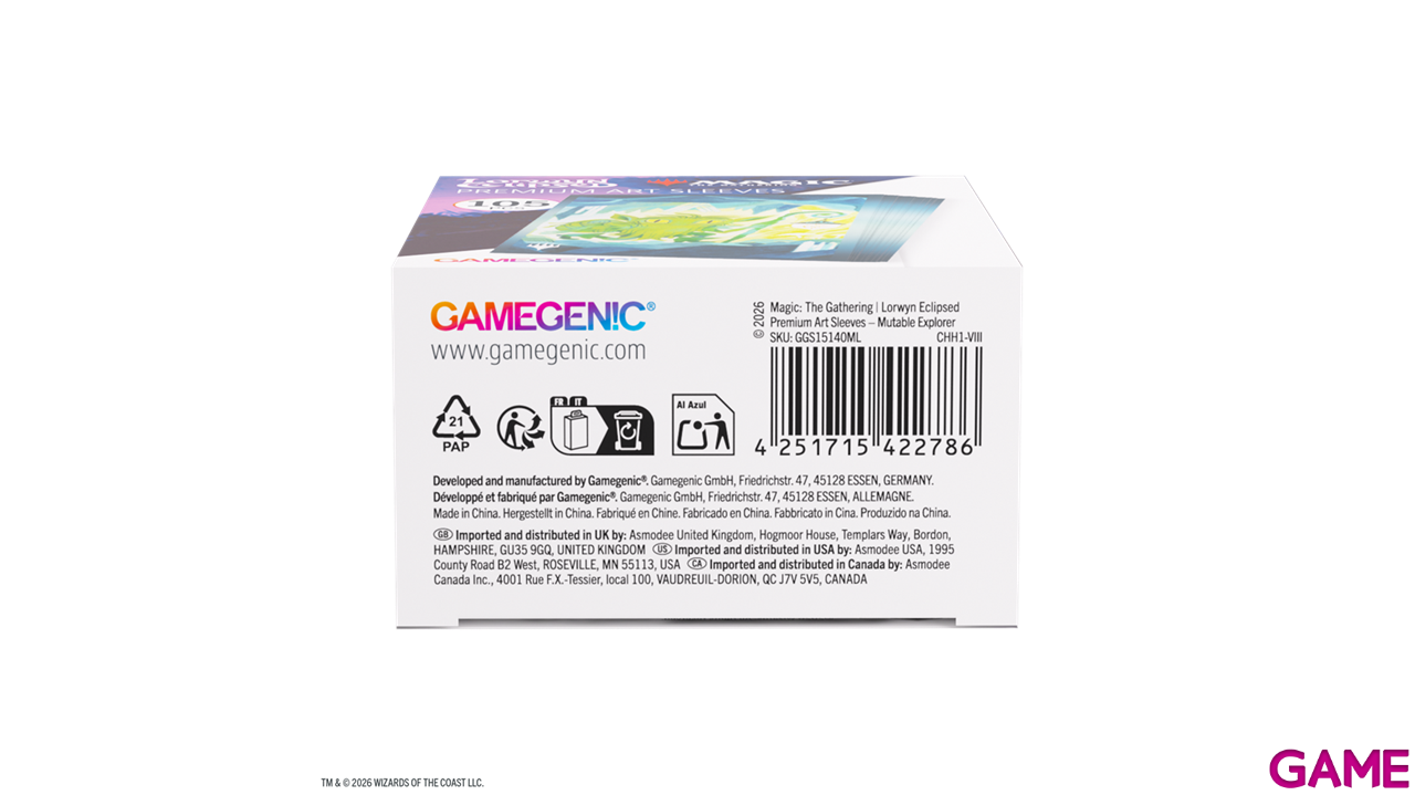 Funda de cartas Magic The Gathering Lorwyn Eclipsed Mutable Explorer (105 uds)-1