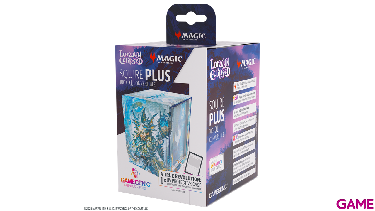 Caja de almacenaje para cartas Magic The Gathering Lorwyn Eclipsed Squire PLUS 100+ XL Sygg-0