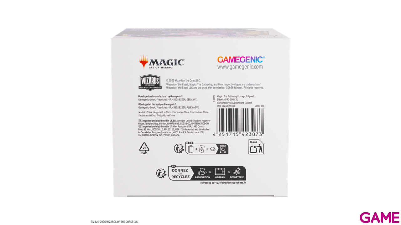 MTG Lorwyn Eclipsed Sidekick PRO 100+ XL Morcant-1