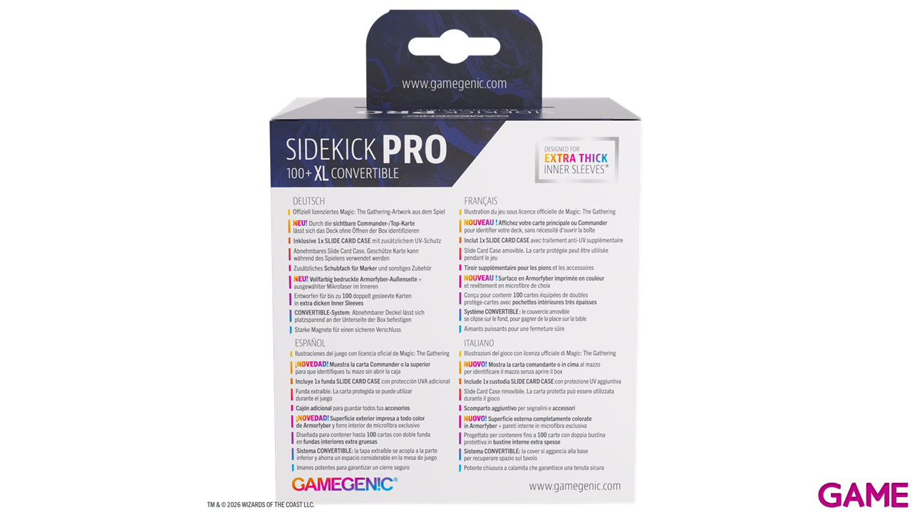 MTG Lorwyn Eclipsed Sidekick PRO 100+ XL Ashling-1