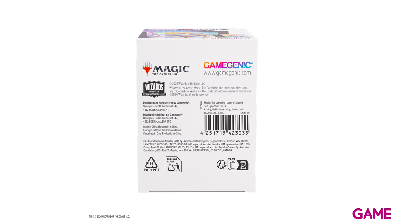 MTG Lorwyn Eclipsed Soft Dynacrate 100+ Ashling-0