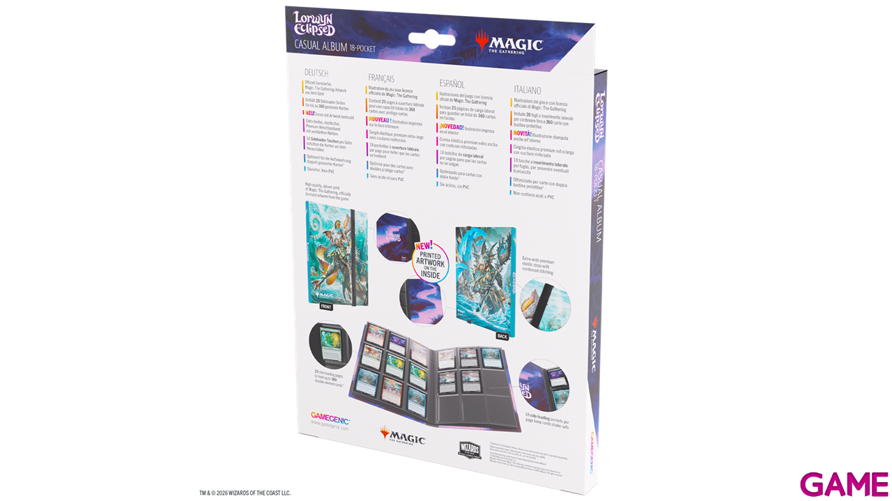 MTG Lorwyn Eclipsed Album 18-Pocket Sygg-0