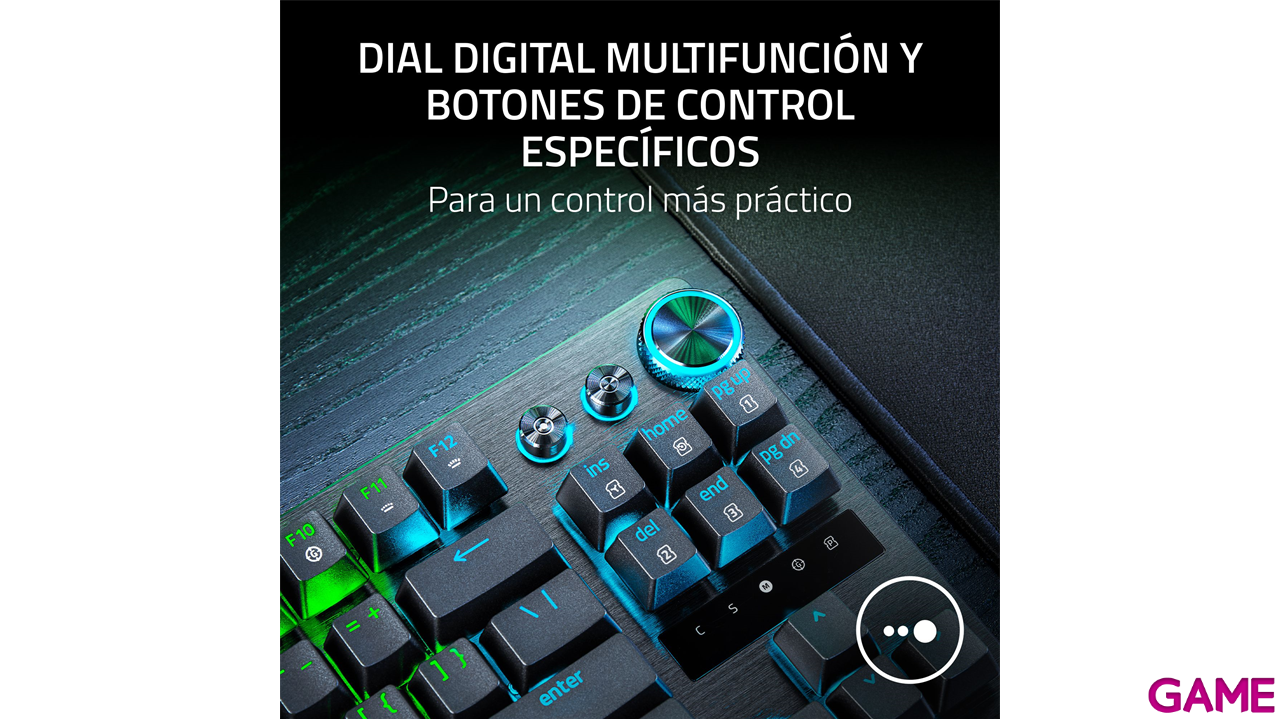 Razer Huntsman V3 Pro Tenkeyless 8KHz Negro - US Layout - Teclado Gaming-14