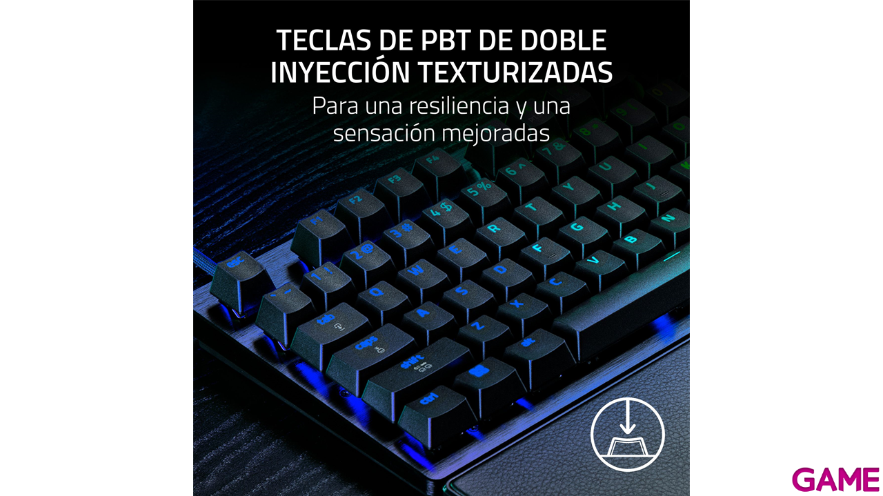 Razer Huntsman V3 Pro Tenkeyless 8KHz Negro - US Layout - Teclado Gaming-15