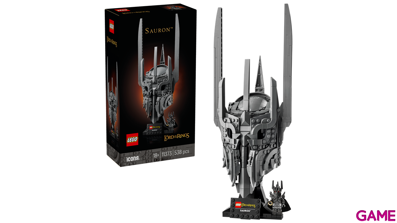 LEGO Icons El Señor de los Anillos: Casco de Sauron 11373-4