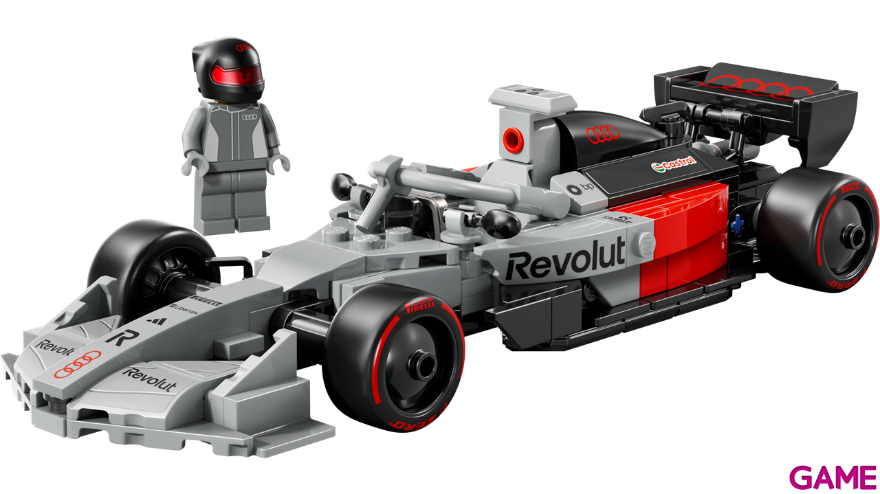 LEGO Speed Champions Coche de Carreras Audi Revolut F1 Team R26 77259-3