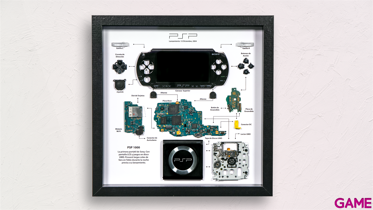 Cuadro Nostalgia GAME PSP 1000 32x42-1