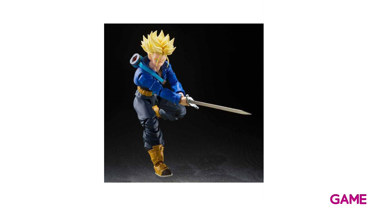 Figura Dragon Ball Z S.H. Figuarts Action Figure Super Saiyan Trunks The Boy from the Future de 14 cm-0
