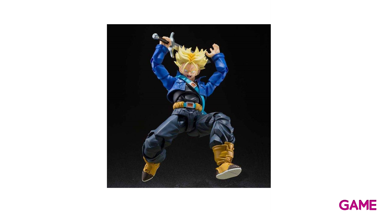 Figura Dragon Ball Z S.H. Figuarts Action Figure Super Saiyan Trunks The Boy from the Future de 14 cm-3