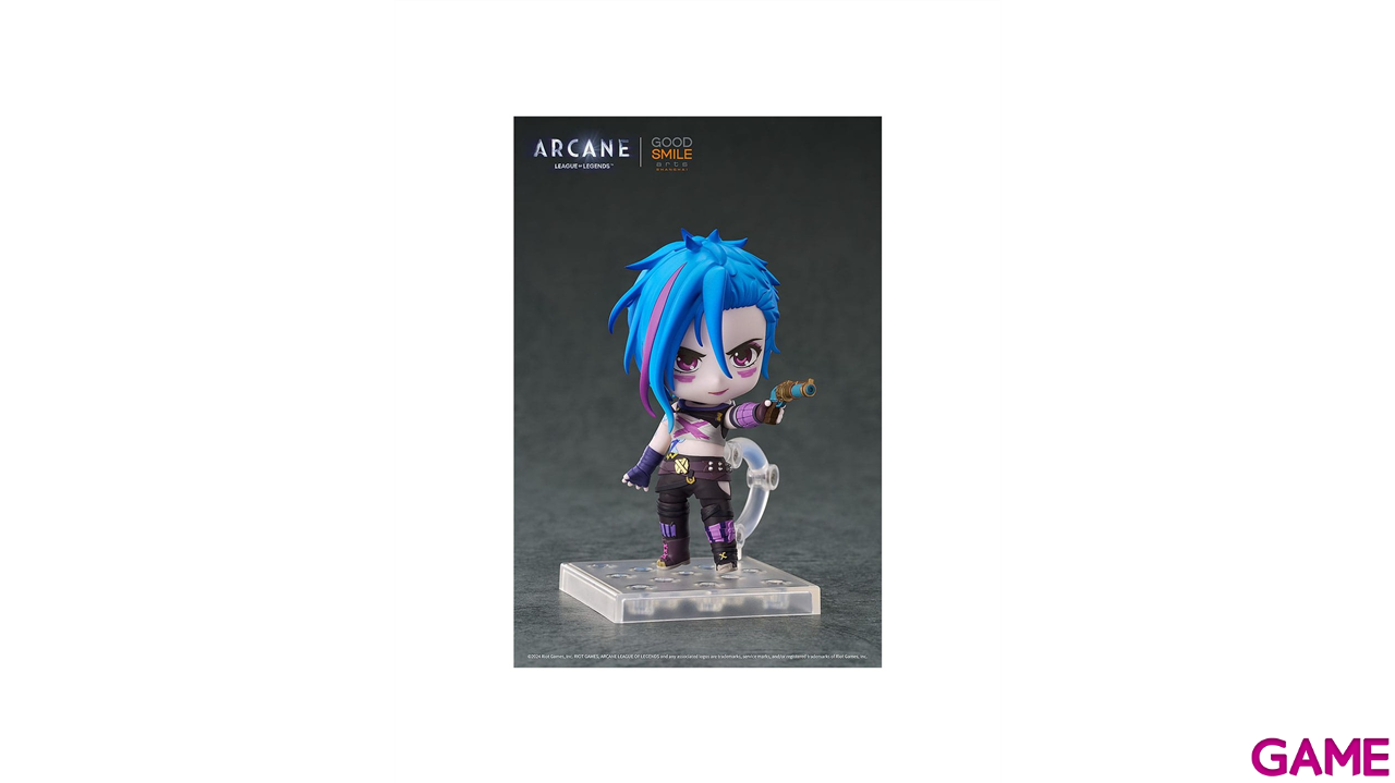 Figura League of Legends Arcane Nendoroid Action Figure Jinx Arcane Version de 10 cm-2