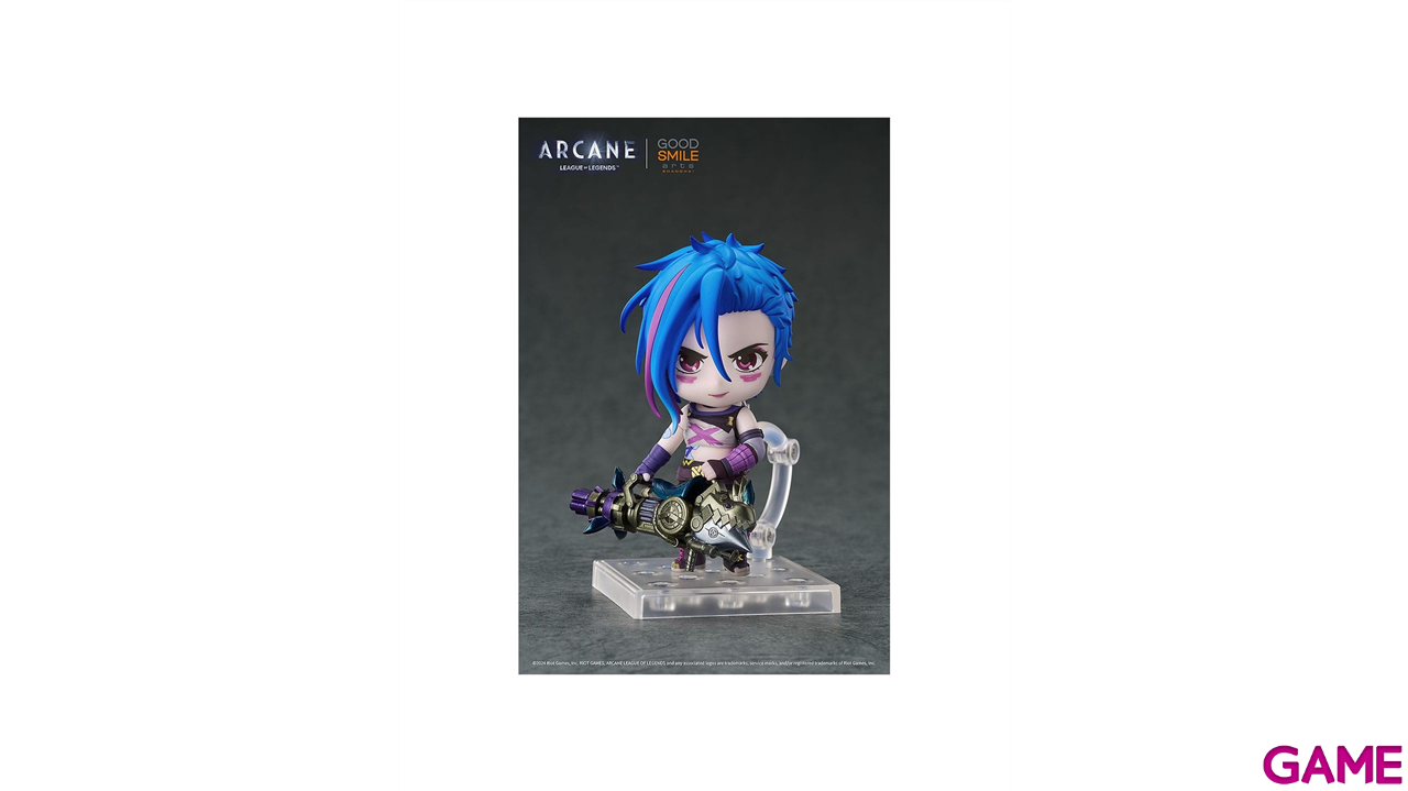 Figura League of Legends Arcane Nendoroid Action Figure Jinx Arcane Version de 10 cm-3