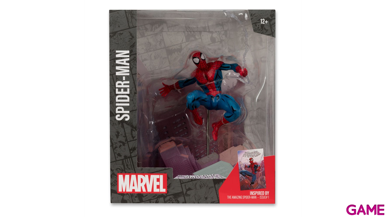 Marvel Collection PVC Statue 1/10 Spider-Man (The Amazing Spiderman N.1) 17 cm-2