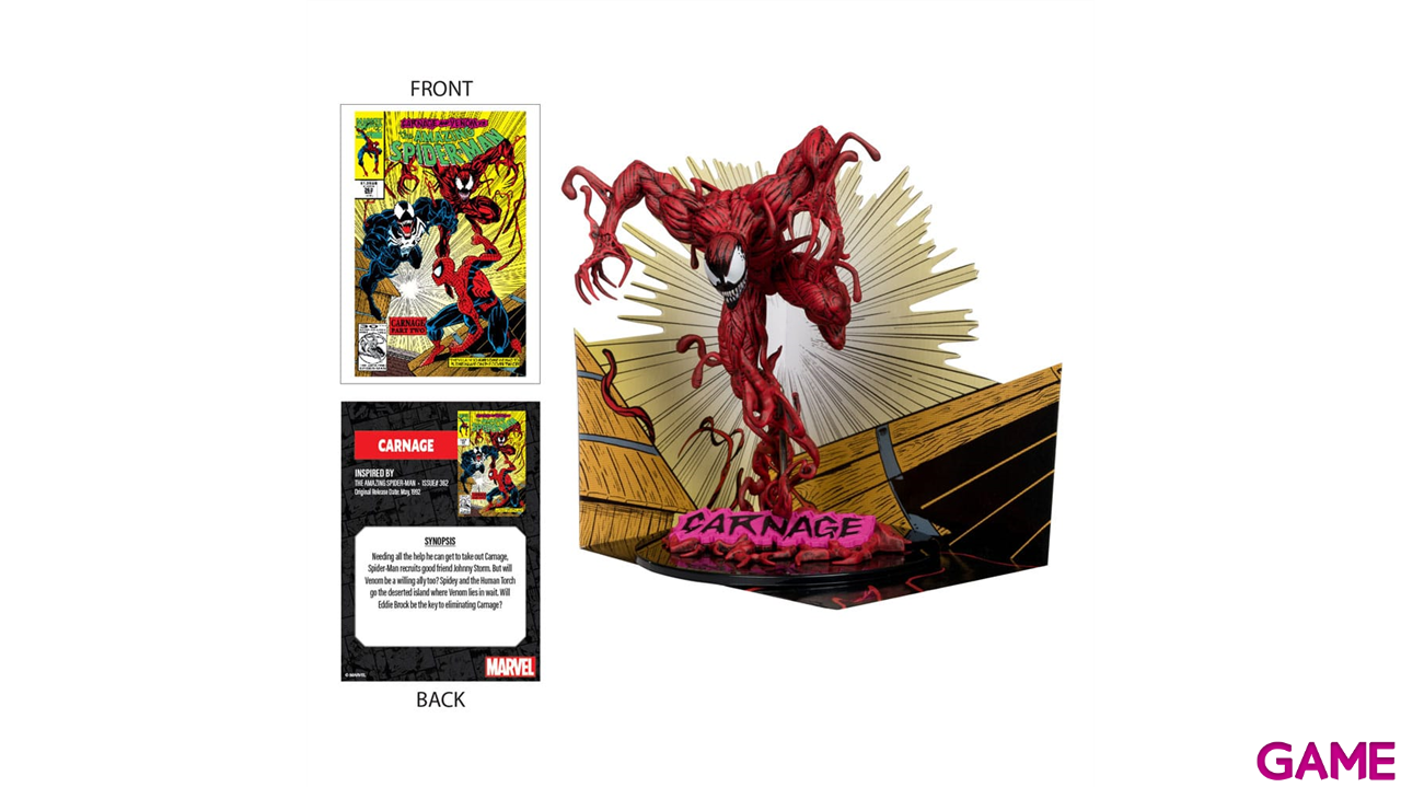 Marvel Collection PVC Statue 1/10 Carnage (The Amazing Spider-Man N.362) 18 cm-1