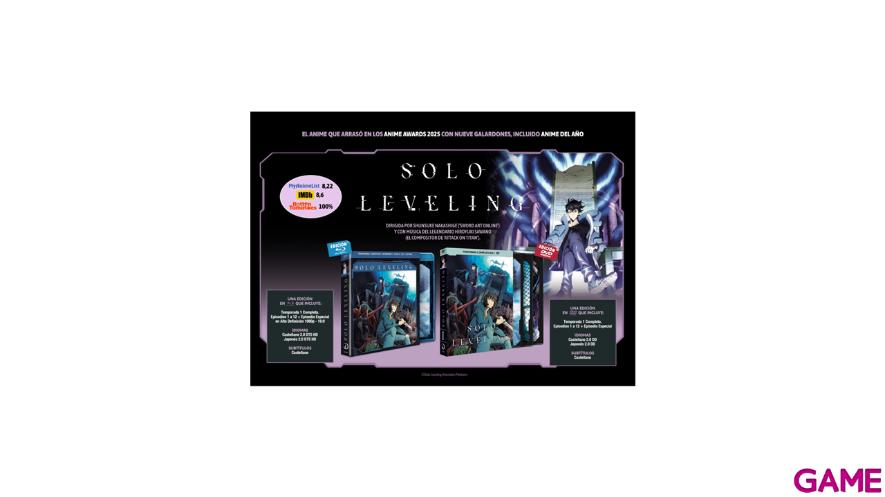 Solo Leveling Temp. 1 Eps 1 a 12-0