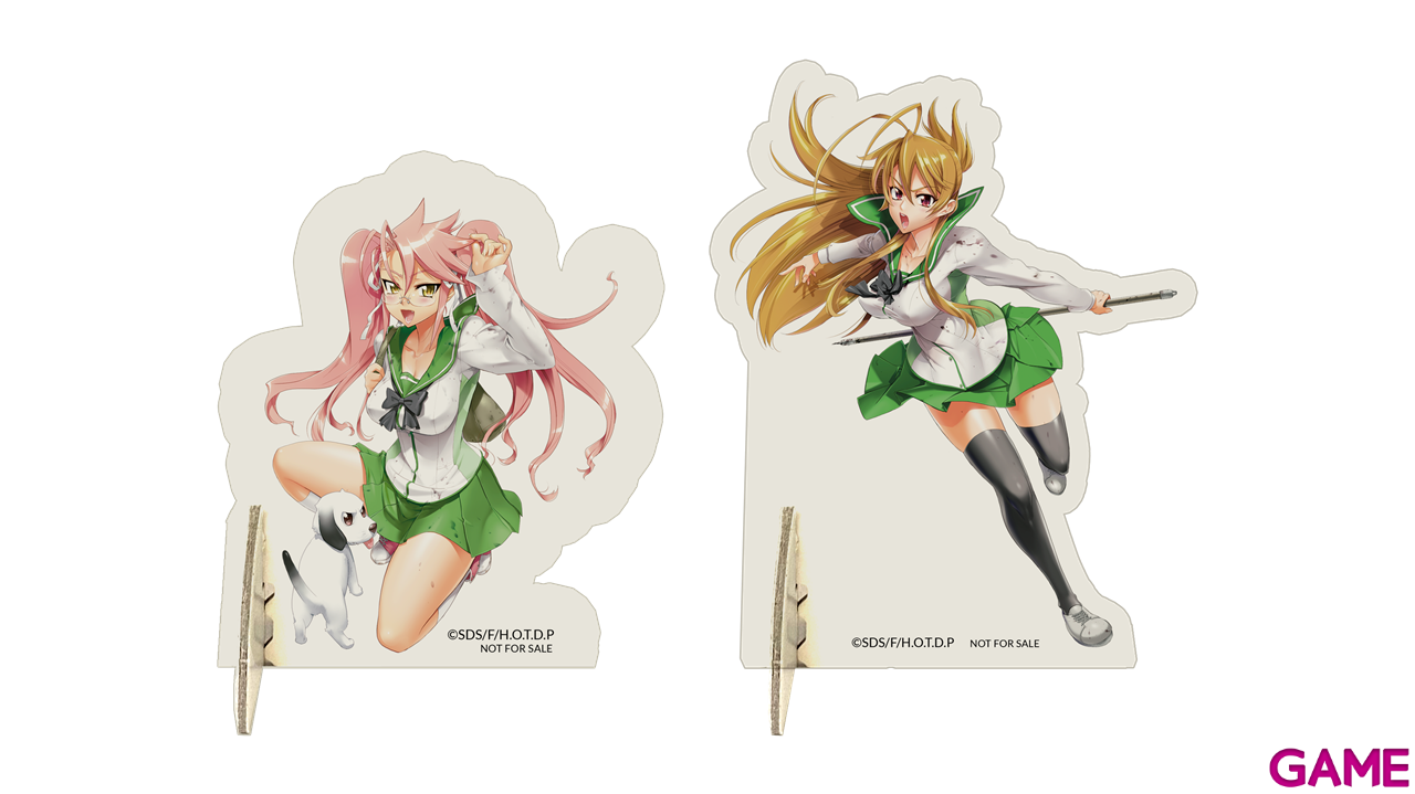 High School of the Dead Eps 1 a 12 + 1 OVA - Edición Coleccionista A4-0