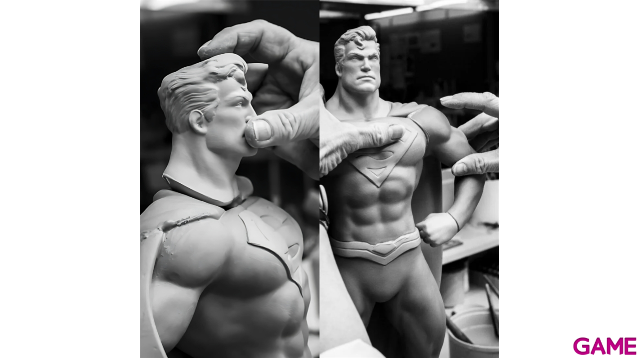 Figura de porcelana Lladró hecha a mano Superman De 46 Cm-2