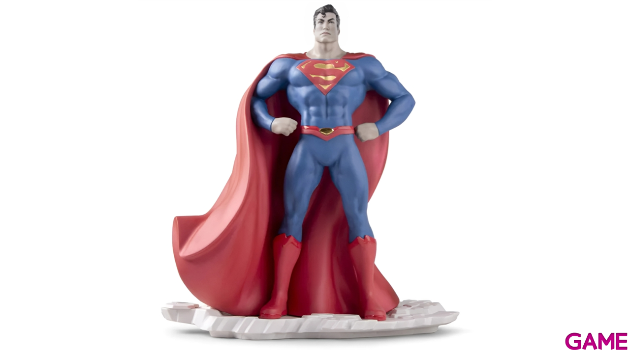 Figura de porcelana Lladró hecha a mano Superman De 46 Cm-3
