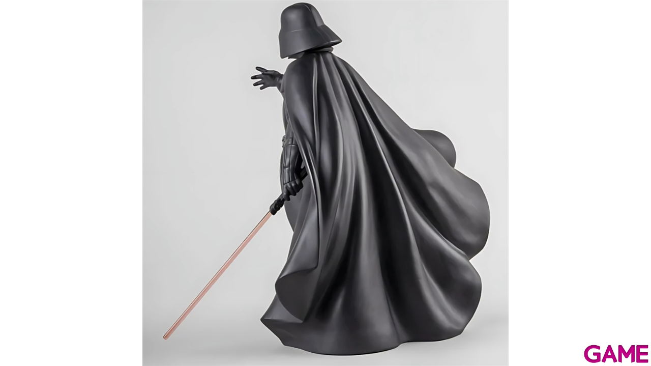 Figura de porcelana Lladró hecha a mano Darth Vader (Black) De 40 Cm-2