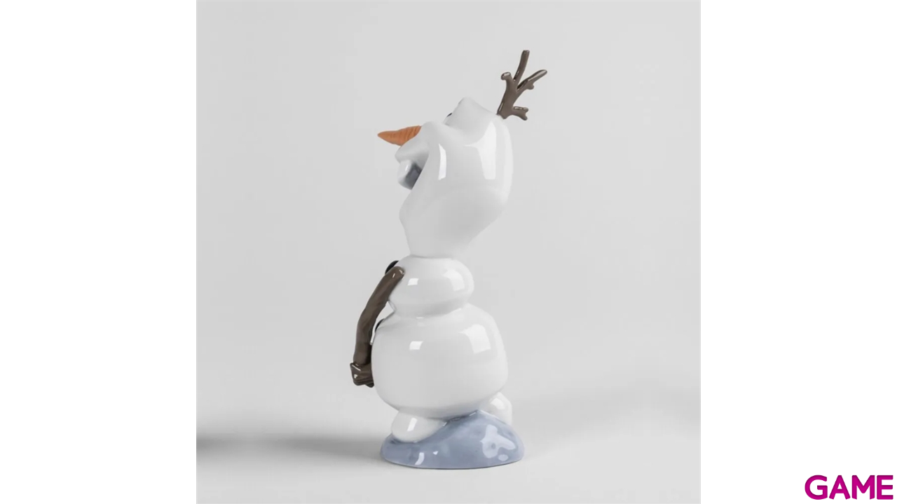 Figura de porcelana Lladró hecha a mano Olaf De 17 Cm-1