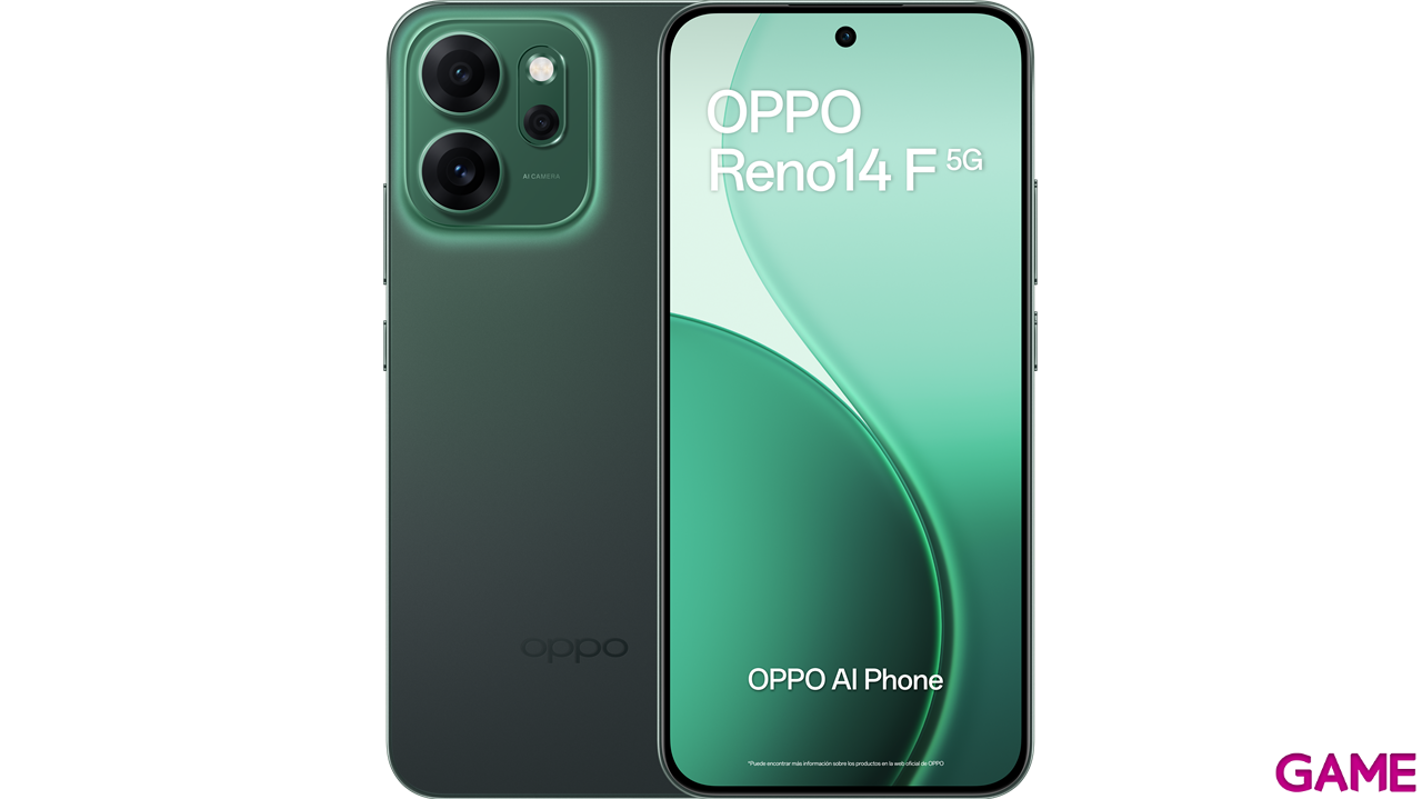 Oppo Reno 14F 5G 8/256 Verde-8
