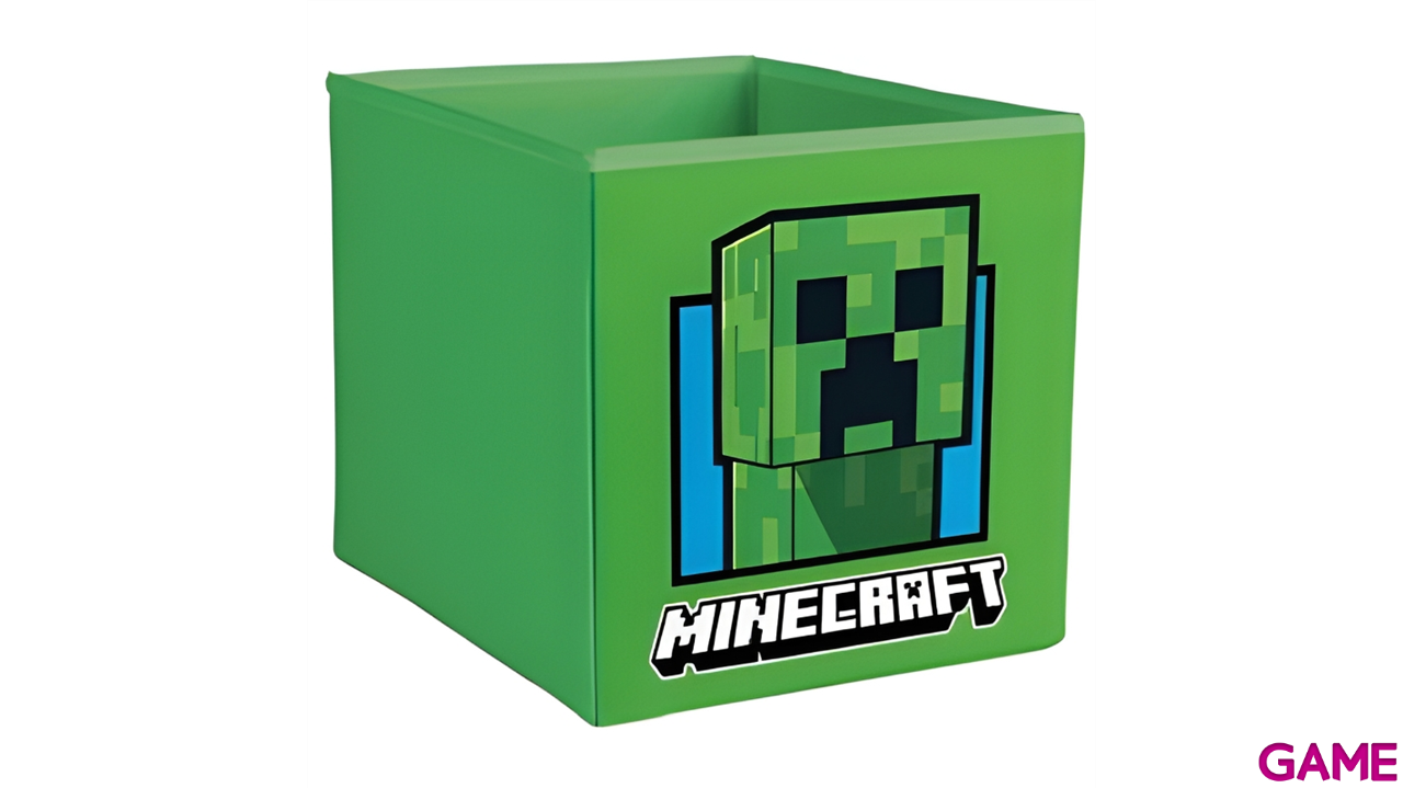 Caja Plegable Tela Minecraft 30X30 Cm-2