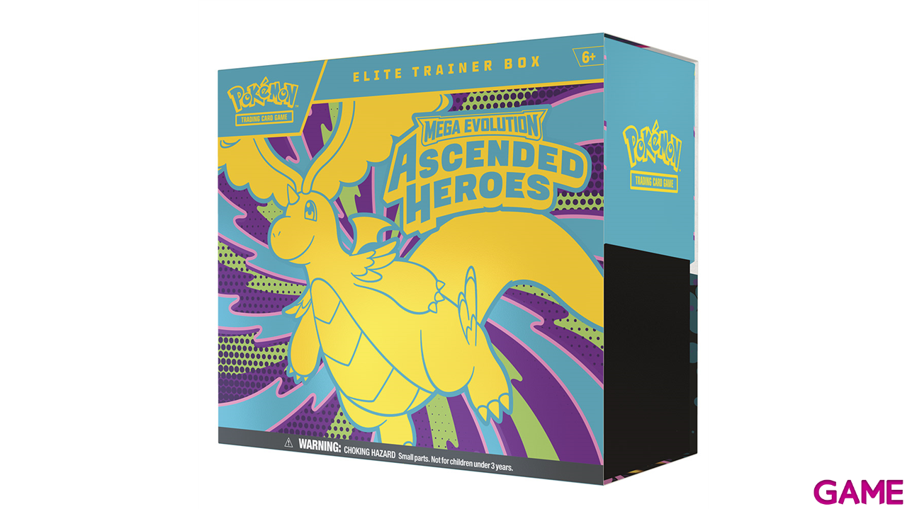 Caja de Entrenador Élite Pokémon Megaevolución - Héroes Ascendentes Inglés-2