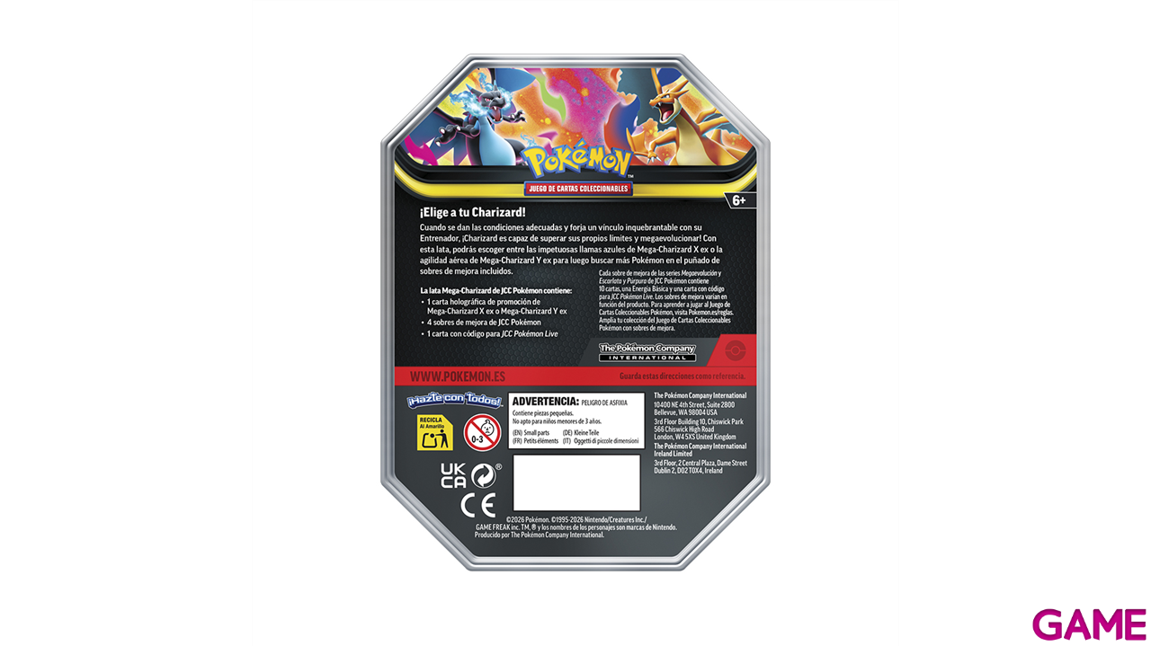 Lata Pokémon JCC Mega-Charizard-3