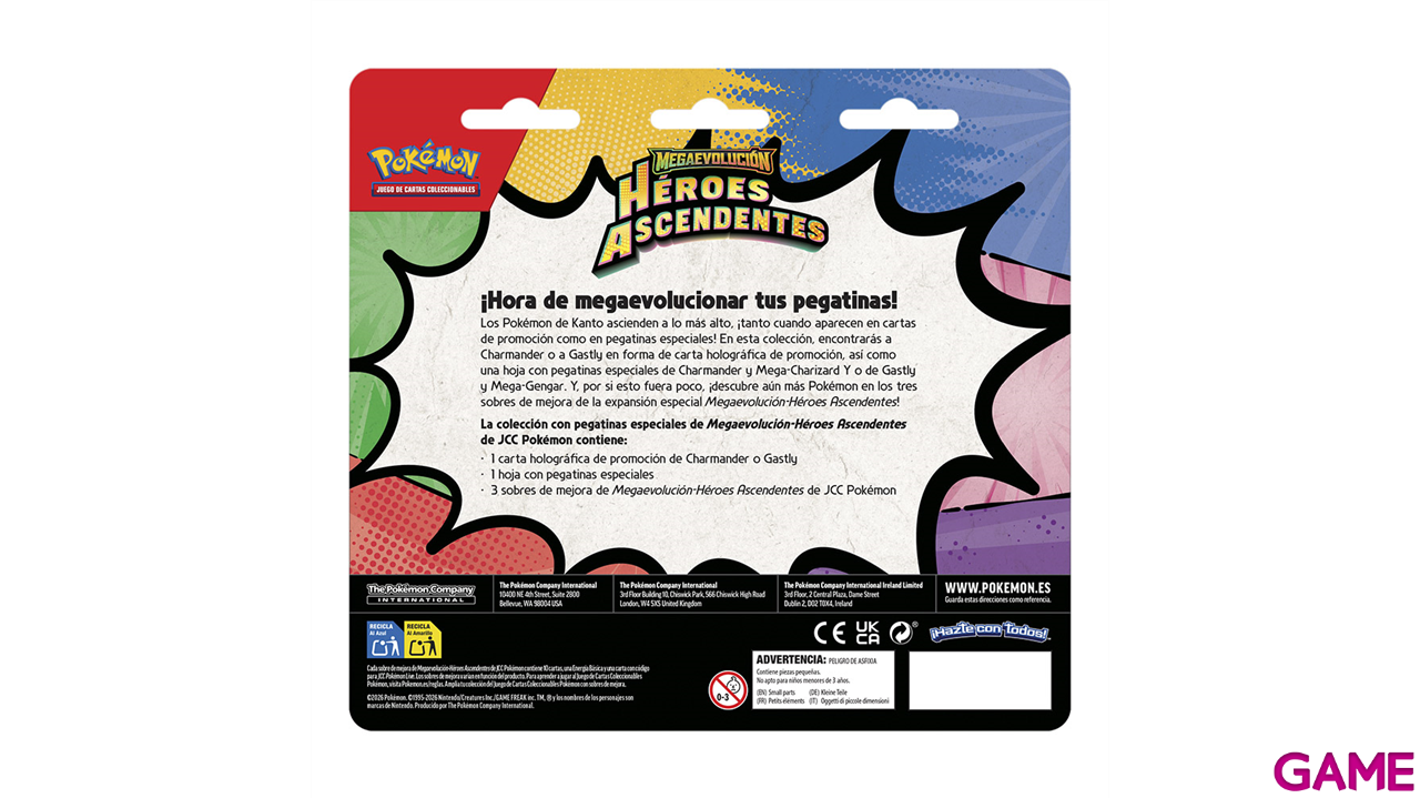 Pokémon TCG Cartas Megaevolución - Héroes Ascendentes-2